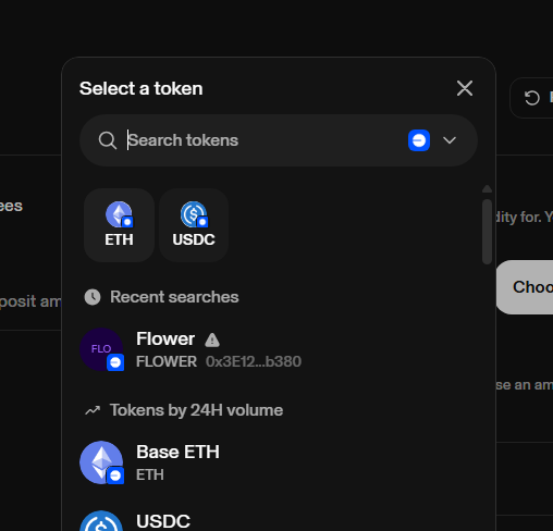 Пул ликвидности FLOWER ERC20