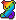 Rainbow Artist Bear