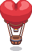 Heart Air Balloon
