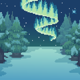 Northern Lights Background